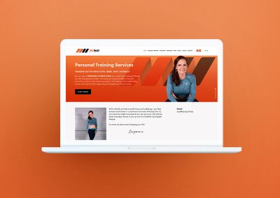 MyWay Fitness Squarespace Website and eBook Design