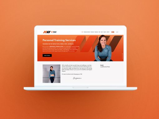 MyWay Fitness Squarespace Website and eBook Design
