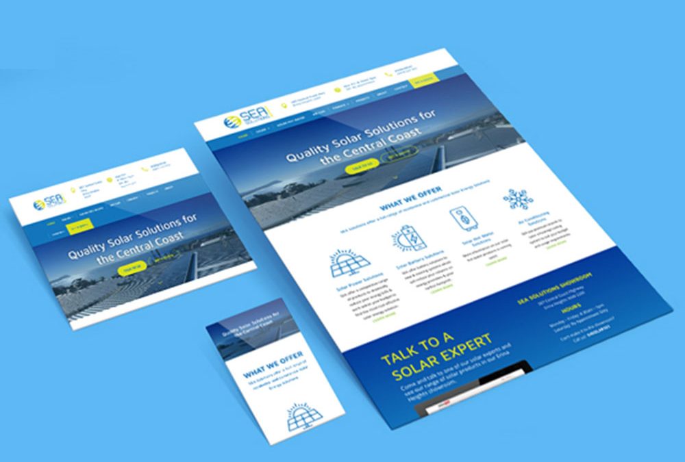 SEA Solutions Branding and Website Design