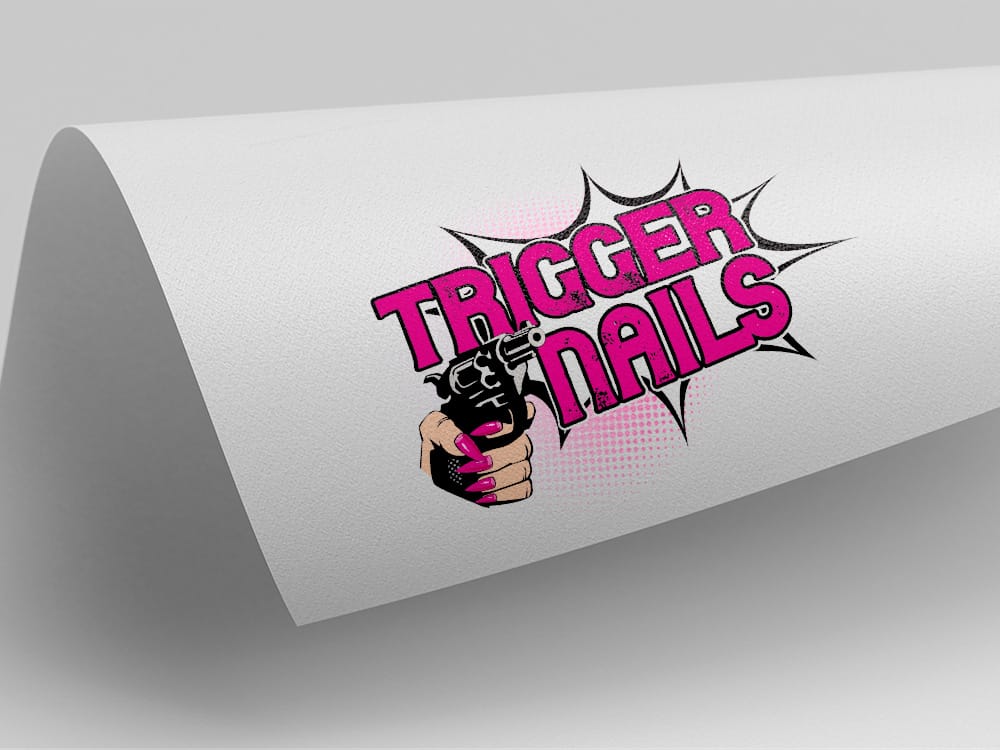 Trigger Nails Logo Design